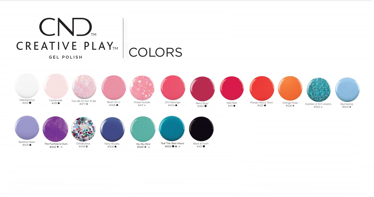 Creative Play Gel Polish 14+ day wear