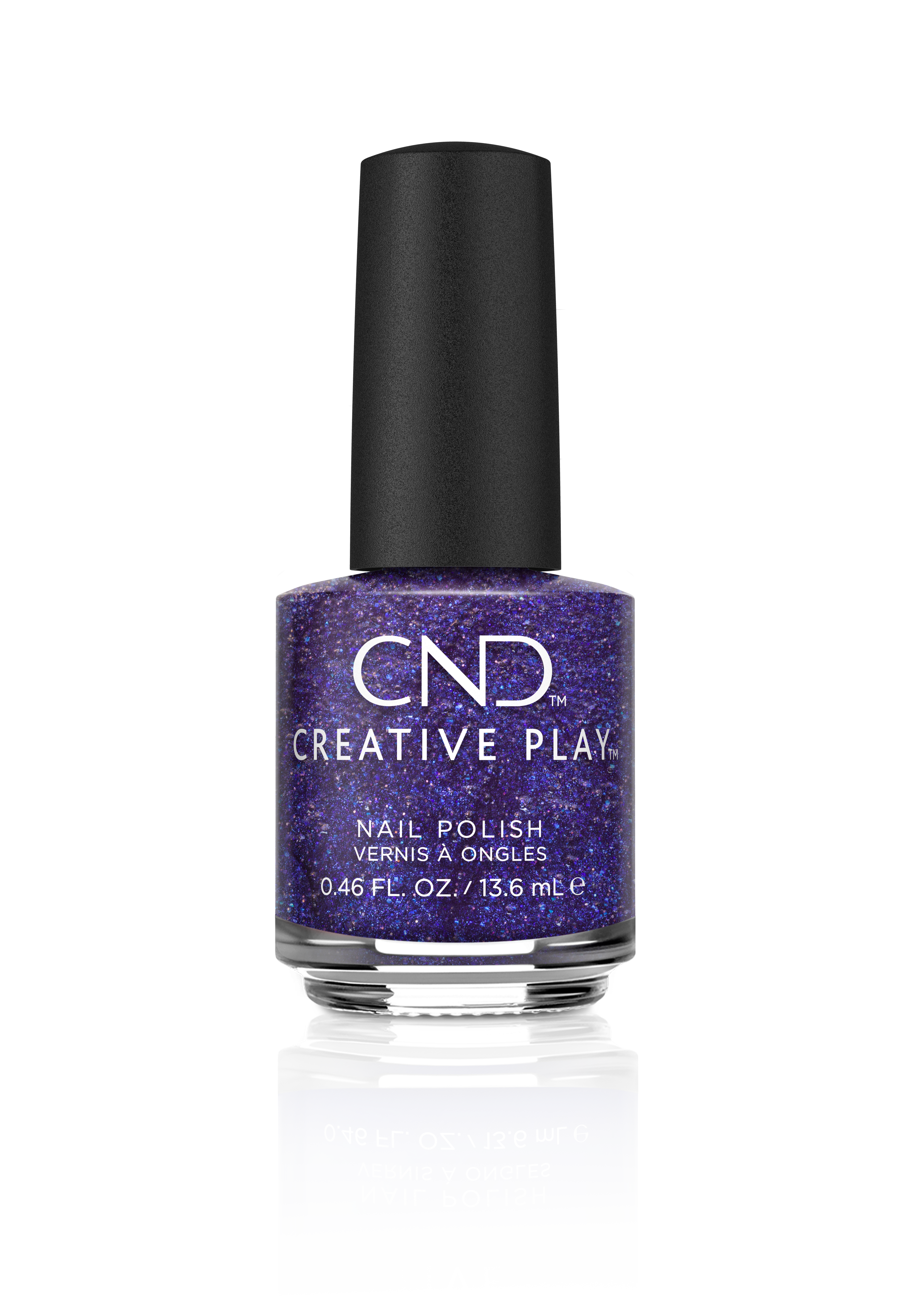 CND™ CREATIVE PLAY - Positively Plumsy - Micro Glitter Finish