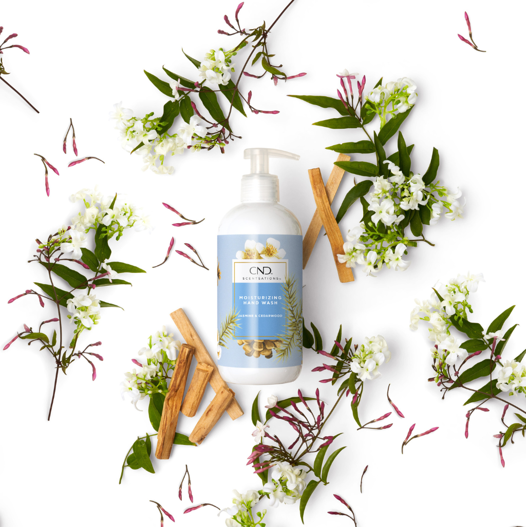 CND™ Scentsations Wash - Jasmine & Cedarwood 390ml