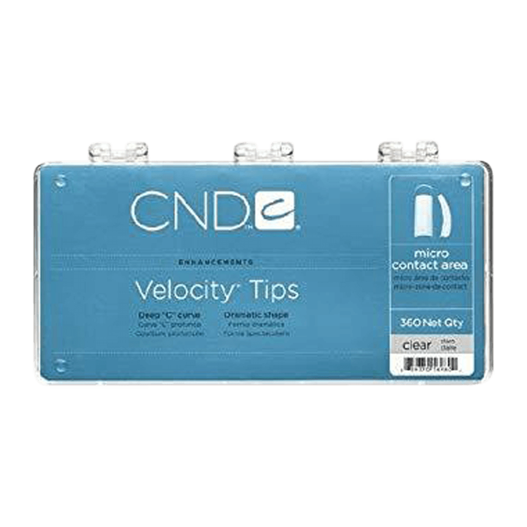 CND™ - Velocity Tips Tray - Clear - 360Pk