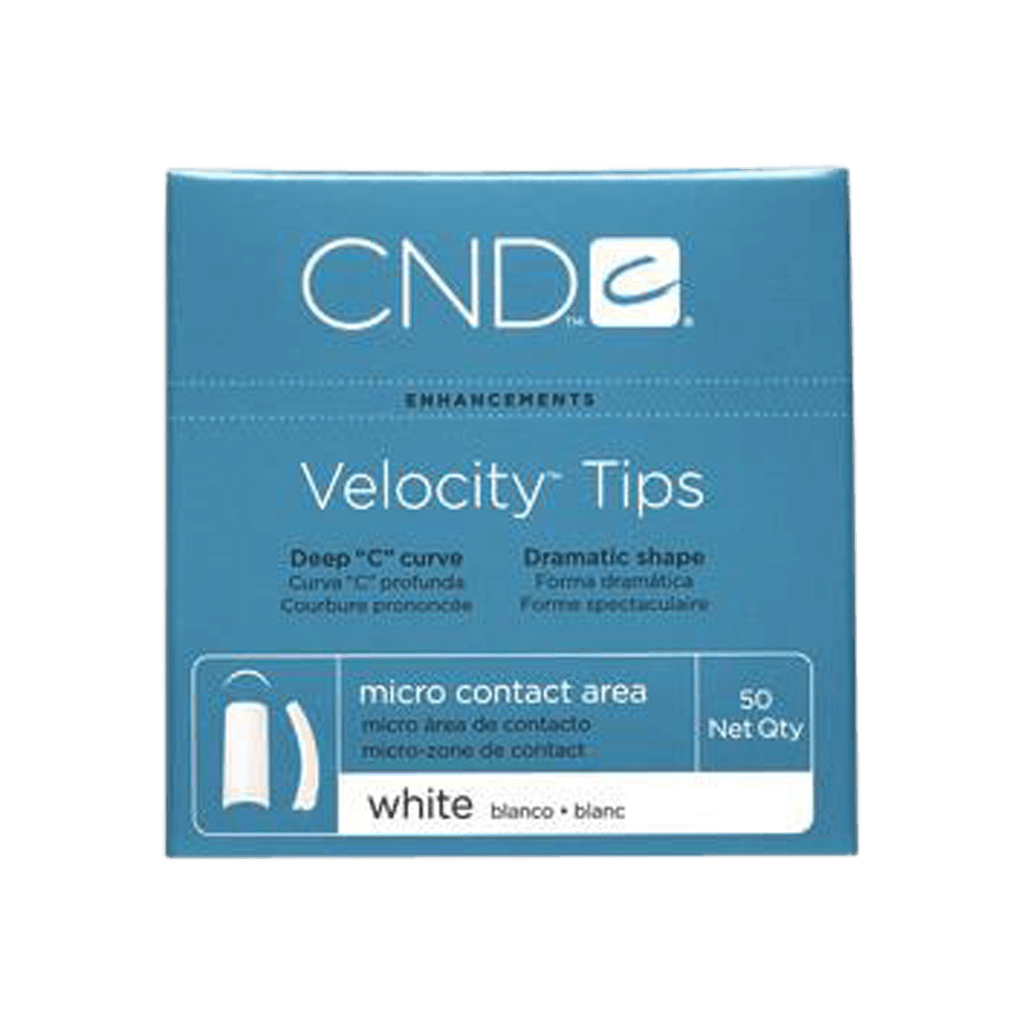 CND™ - Velocity Tips - White - Size 5