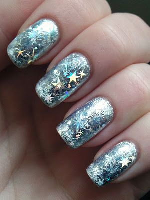 Silver Starburst Foil