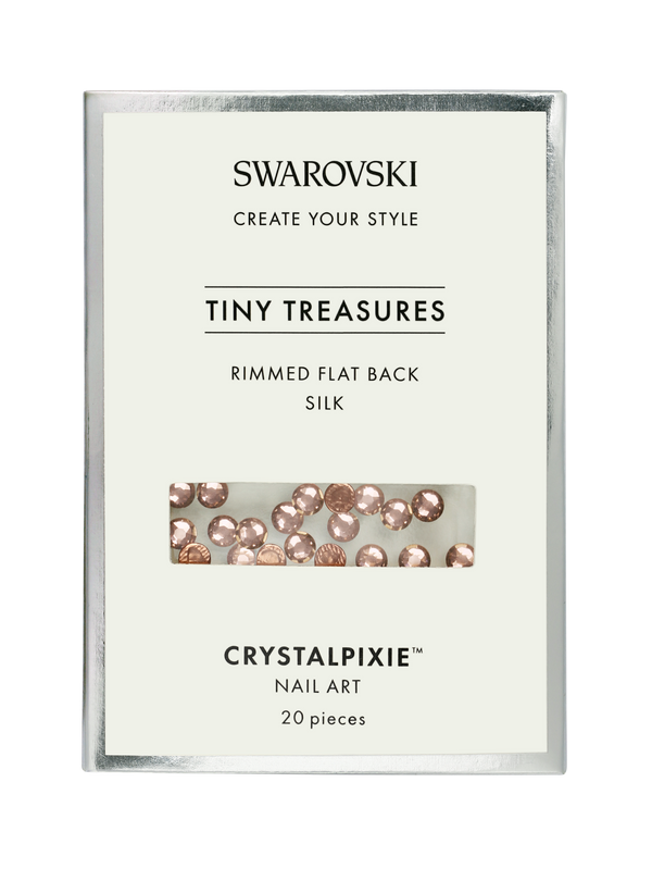 Swarovski Tiny Treasures - Rimmed FB Silk