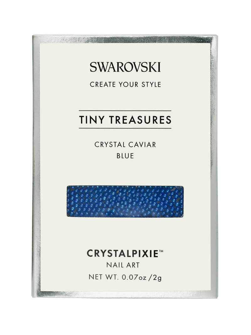 Swarovski Tiny Treasures - Crystal Caviar BLUE