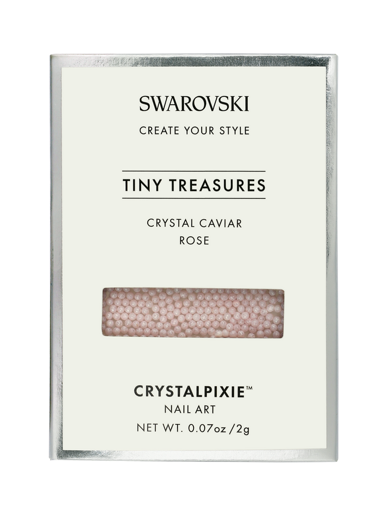 Swarovski Tiny Treasures - Crystal Caviar ROSE