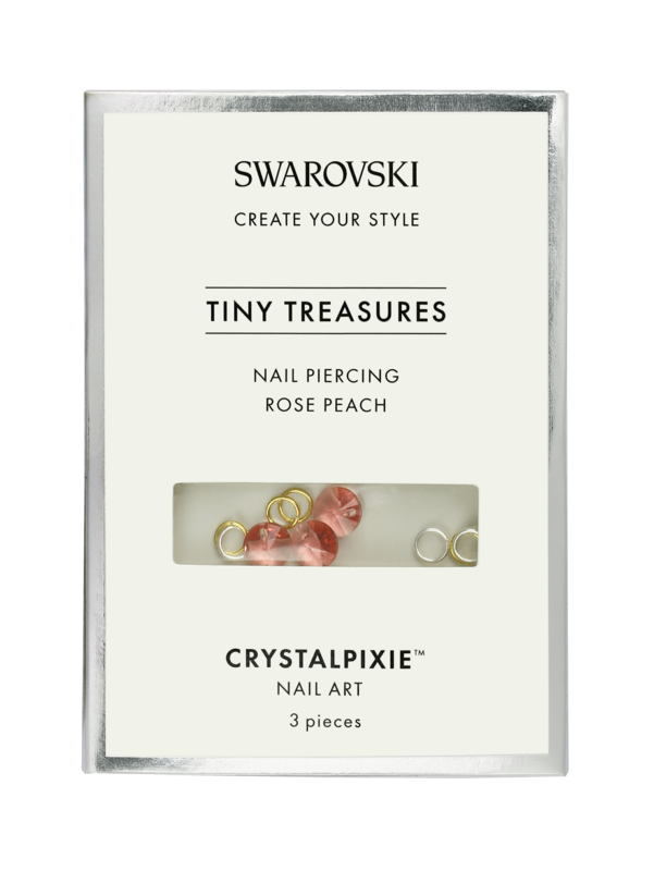 Swarovski Tiny Treasures - Nail Piercing Rose Peach (Professional Only)