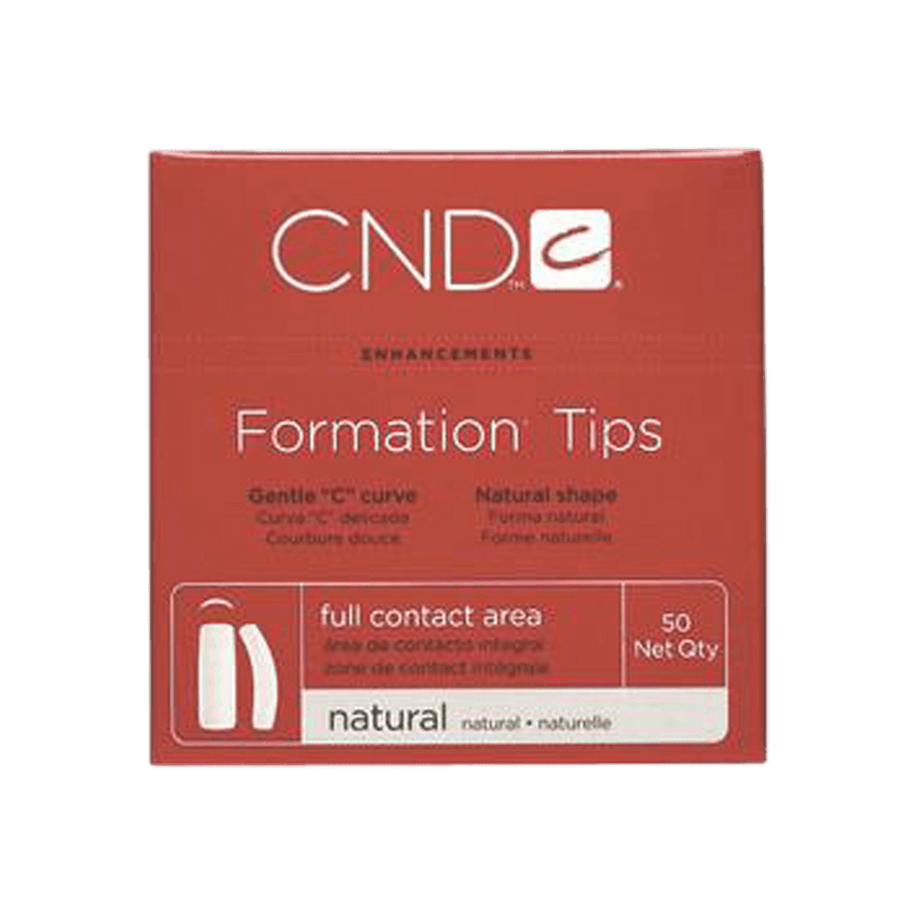 CND™ - Formation Tips - Natural 50Pk 1