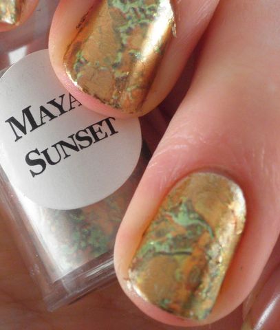 Mayan Sunset Foil