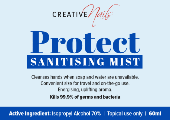 Hand Sanitiser Mist - Protect 60ml