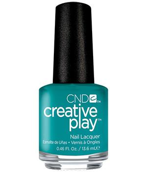 CND™ CREATIVE PLAY - Head over teal - Creme Finish